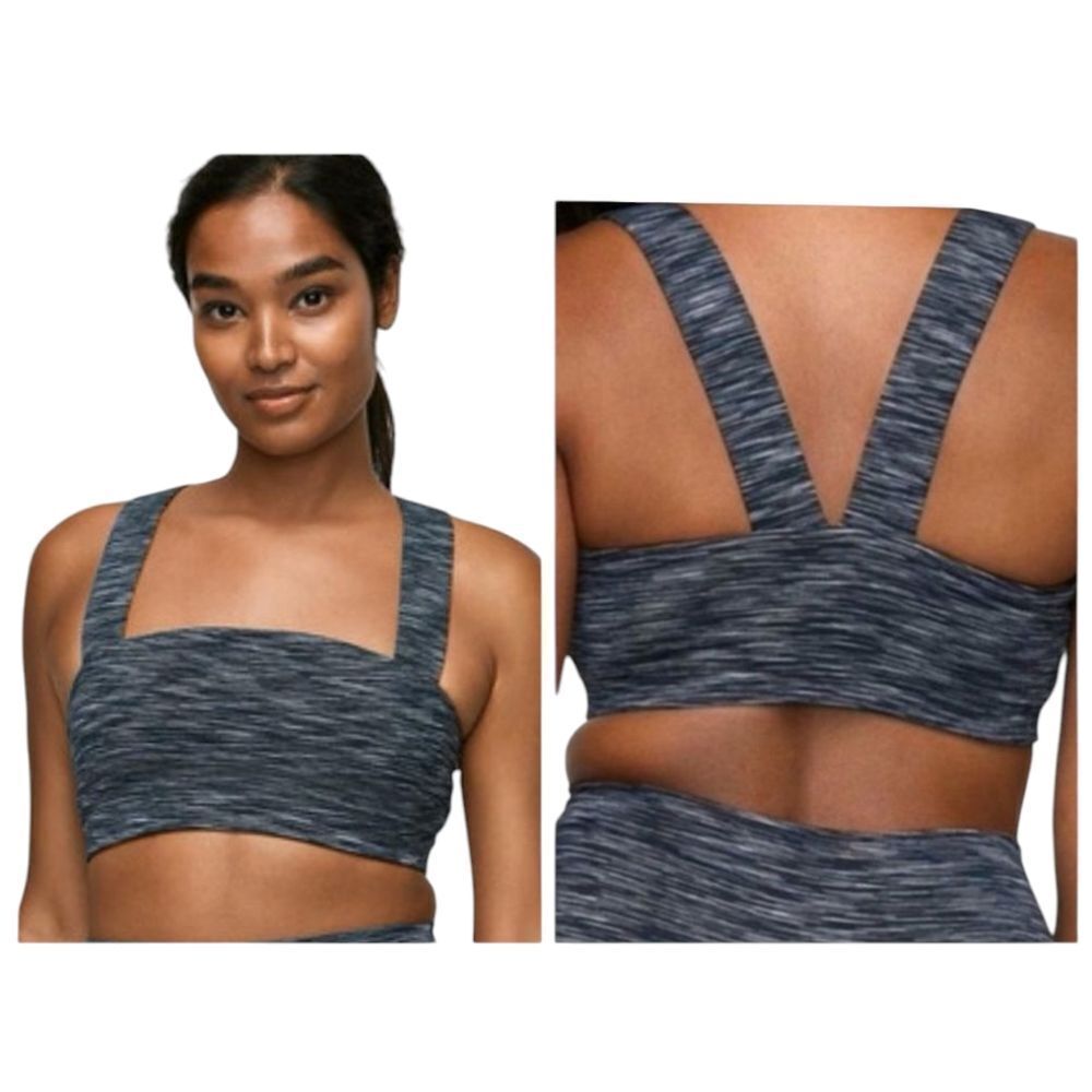 NWT Outdoor Voices FreeForm Bra Indigo Blue Size M